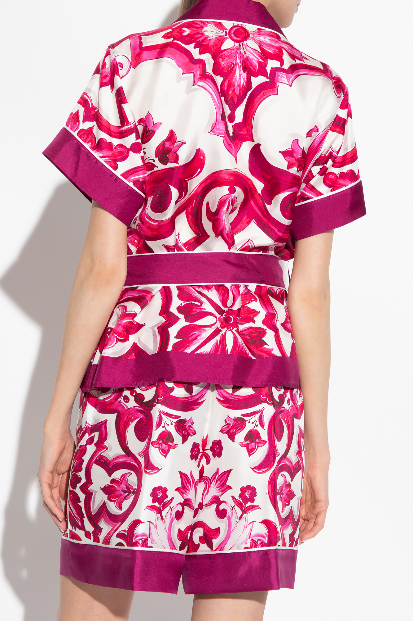 Pink Silk shirt Dolce & Gabbana - Vitkac AS
